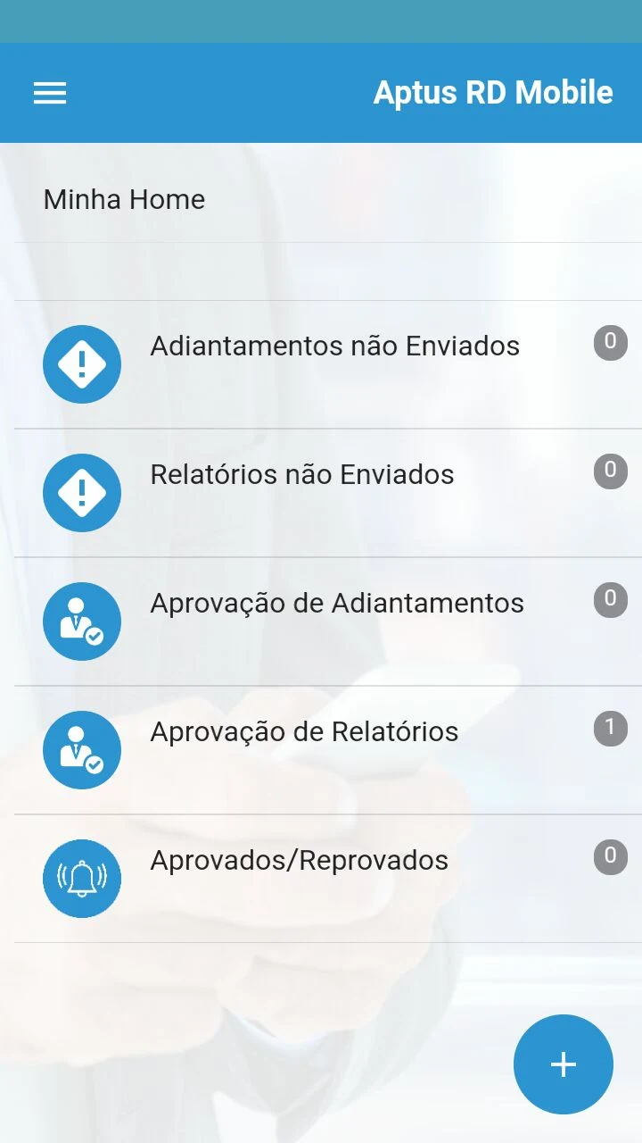 Aptus RD Mobile screenshot